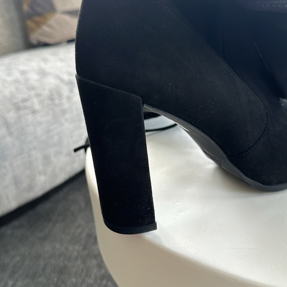 Stuart Weitzman Hiline Boot in Black Suede - Picture 7 of 13